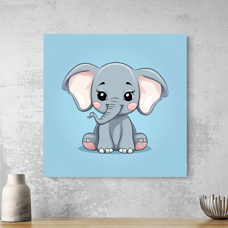 Tableau Bebe Éléphant