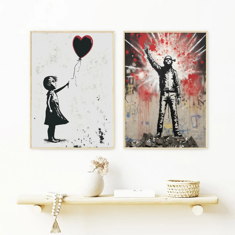 Tableaux Banksy