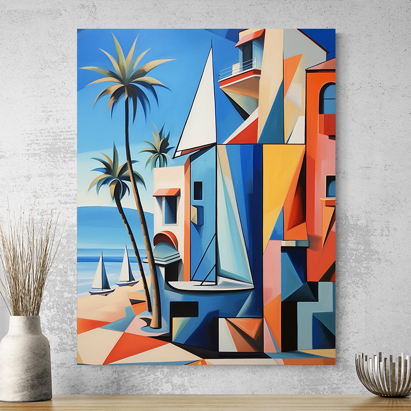 Tableau Paysage Abstrait