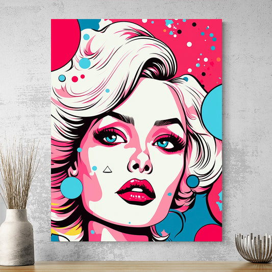 Tableau Moderne Visage