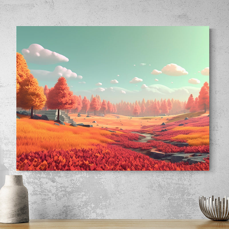 Tableau Paysage Automne