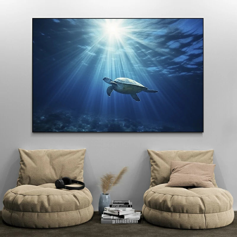 tableau animaux marins