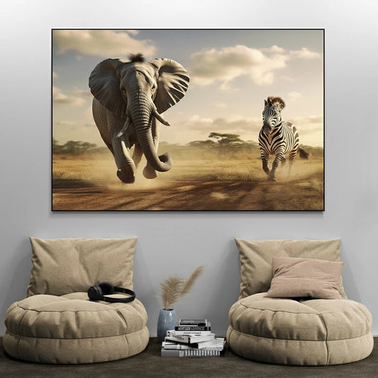 tableaux animaux savane