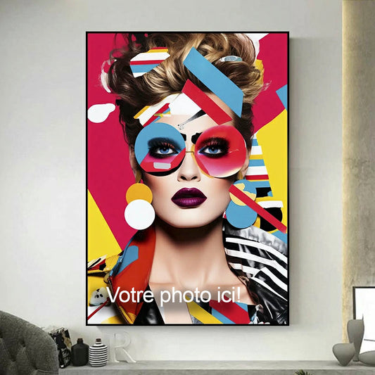 Tableau personnalisé pop art