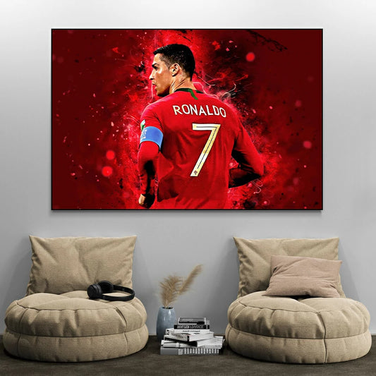 tableau cristiano ronaldo foot