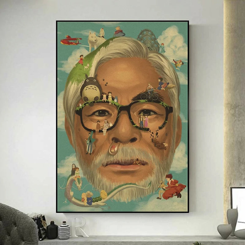 tableau ghibli miyazaki univers