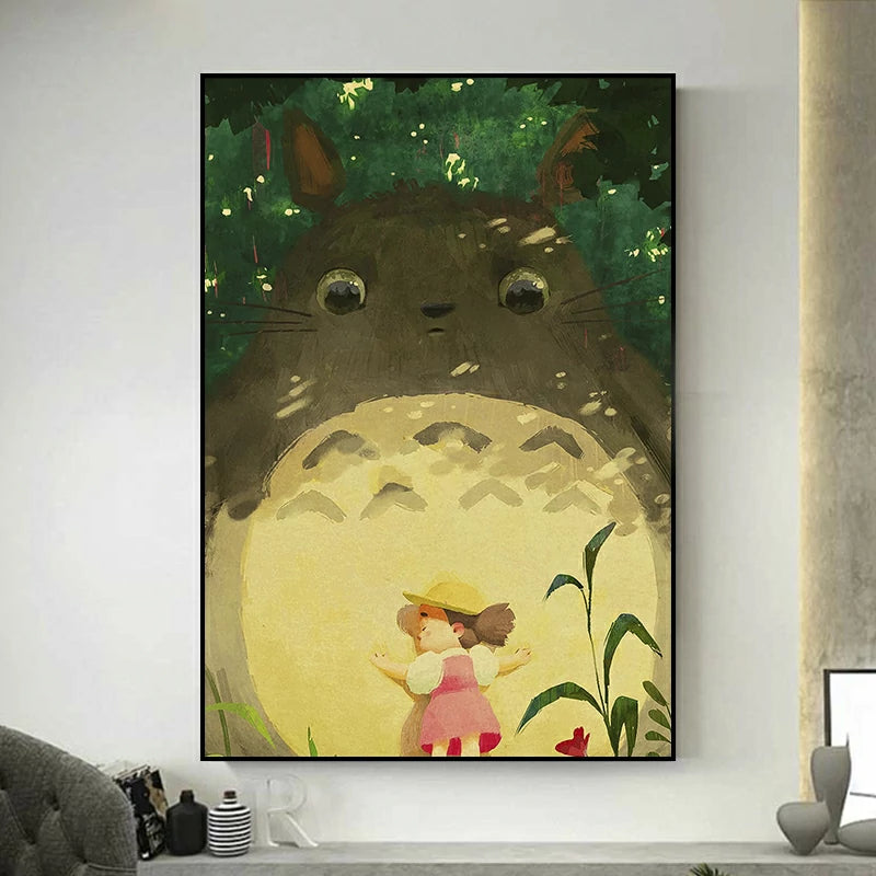 tableau ghibli totoro