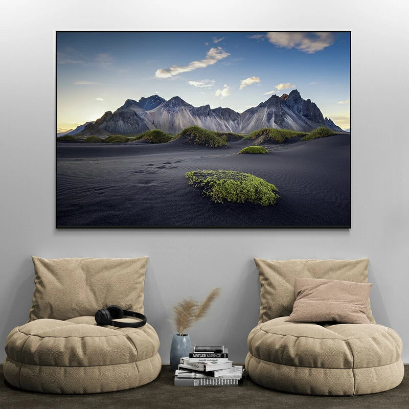 tableau iceland paysage