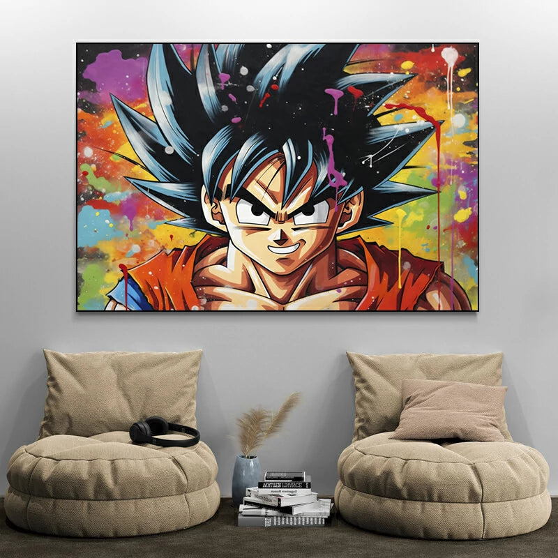 tableau manga dragonbal son goku