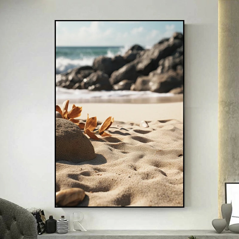 tableau mer plage