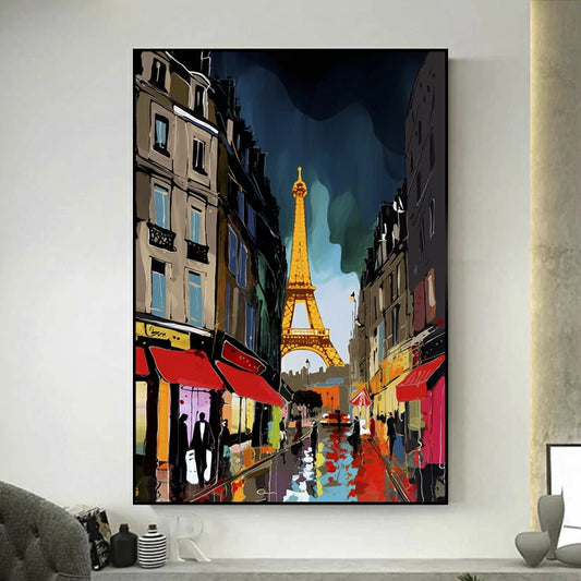 tableau paris coloré