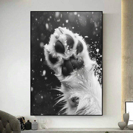 Tableau Chien Patte