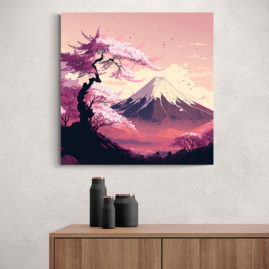 tableau japonais sakura