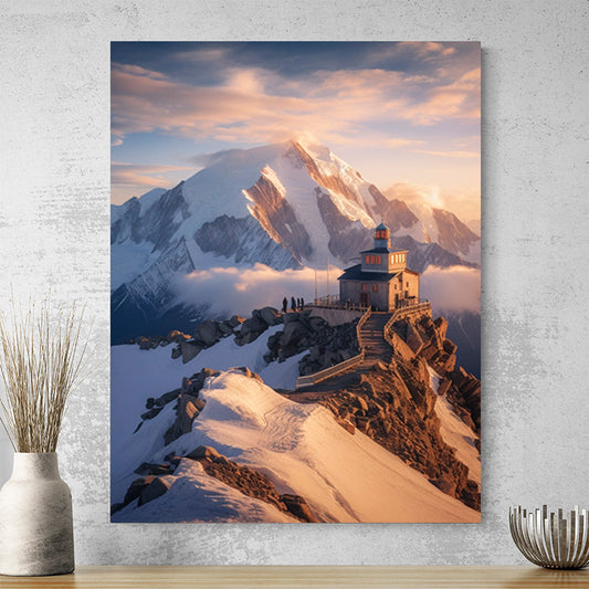 Tableau Montagne Mont Blanc