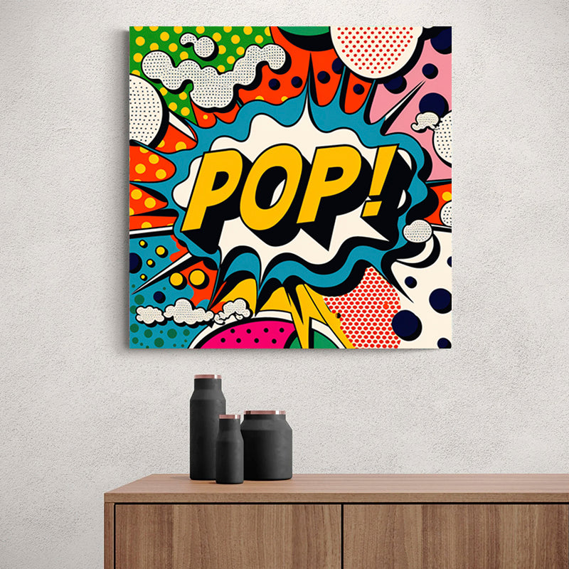 tableau pop art abstrait