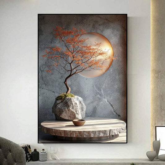 Tableau Zen Bonsai