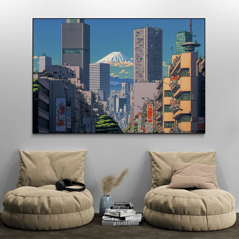 tableau japonais anime