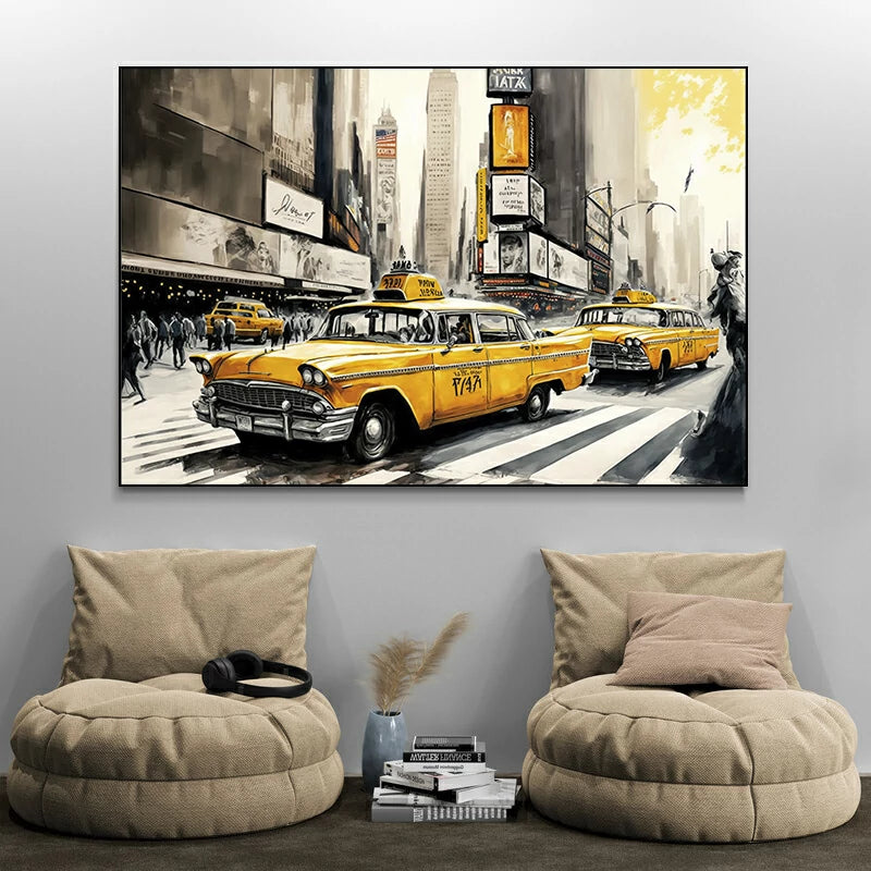 tableau new york vintage time square