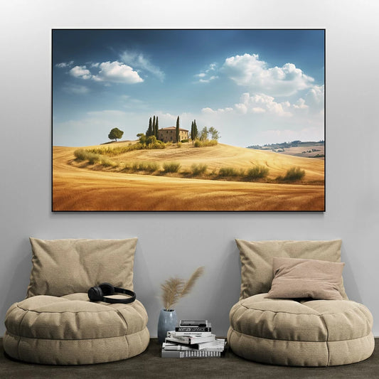 tableau paysage italien