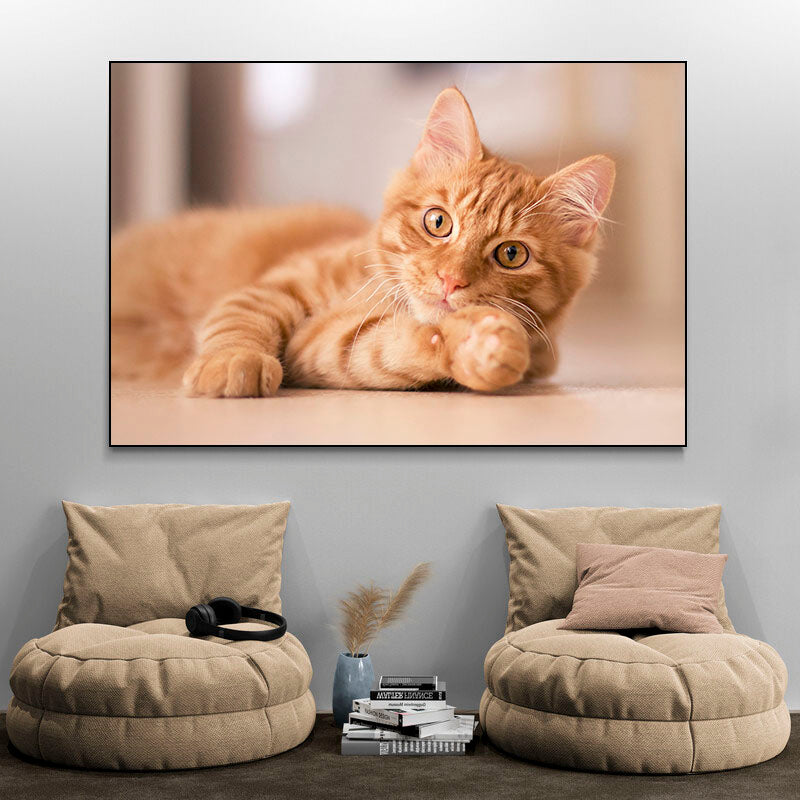 Personalized cat painting